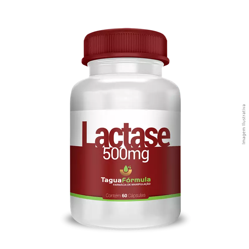 Lactase 500mg 60 Cápsulas 