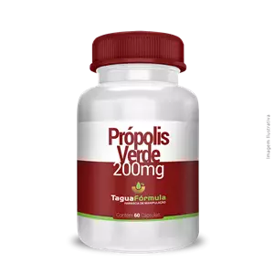 Própolis Verde 200mg 60 Cápsulas 