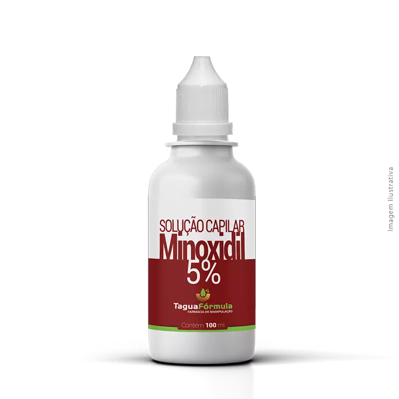 Solução Capilar Minoxidil 5% 100ml 