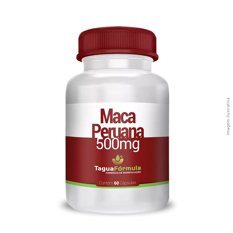 Maca Peruana 500mg 60 Cápsulas 