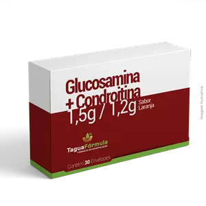 Glucosamina 1,5g + Condroitina 1,2g Sabor Laranja 30 Envelopes