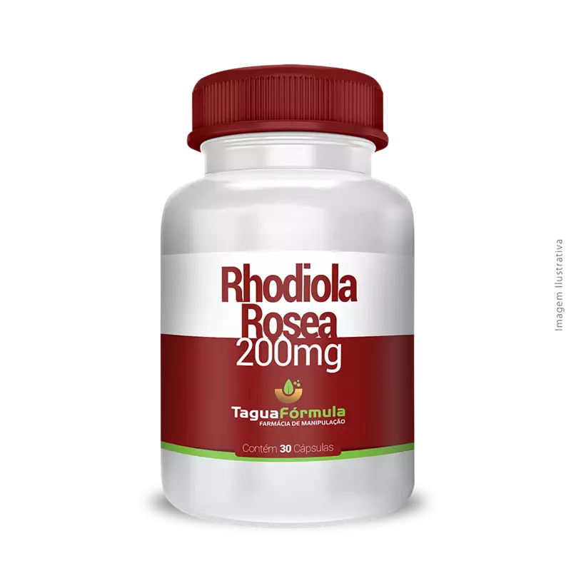 Rhodiola Rosea 200mg 60 Cápsulas 