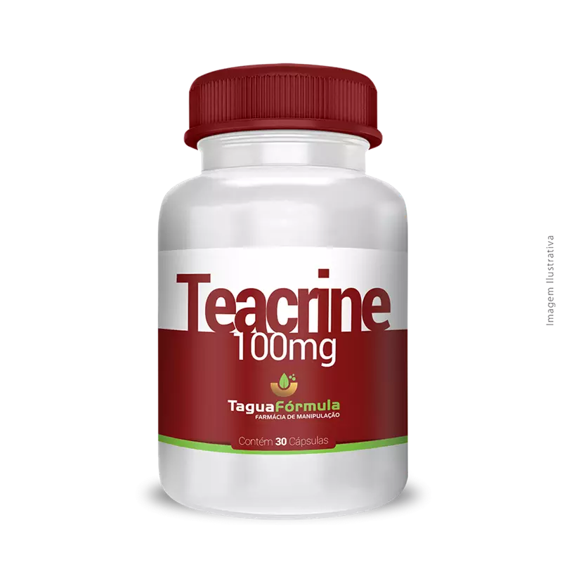 Teacrine 100mg 30 Cápsulas 