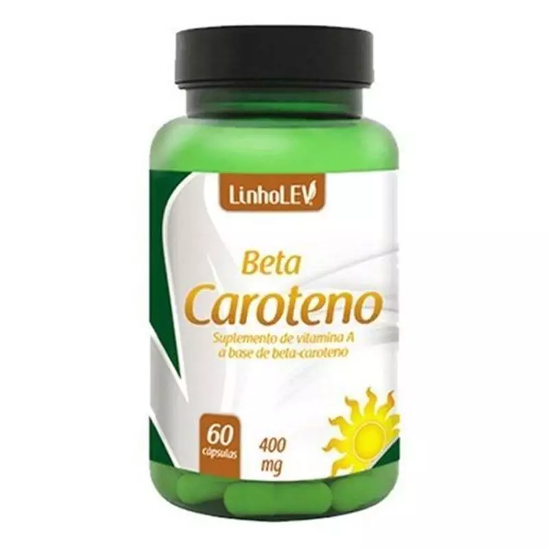 BETA CAROTENO 400MG 60CAPS LINHOLEV