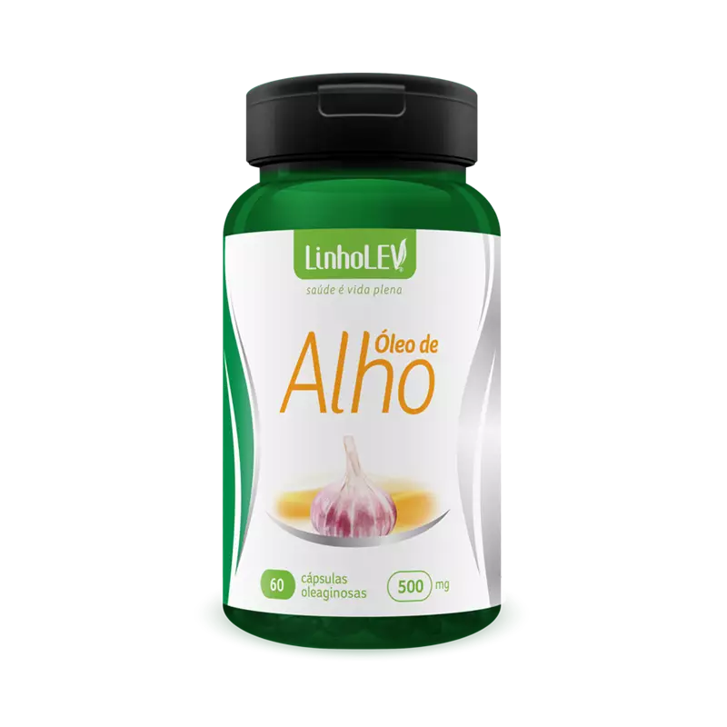 OLEO DE ALHO 500MG 60 CAPS LINHOLEV